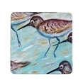 thumbnail image 1 of Betsy Drake CT269 Sandpipers Coaster - Set of 4, 1 of 1