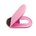 thumbnail image 2 of Ruiboury Folding Desktop Tablet Support Portable Plastic PC Holder Smartphone Bracket Pink 1Set, 2 of 6