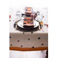 thumbnail image 5 of DII Black Stars Print Tablecloth, 60x120", 100% Cotton, 5 of 6