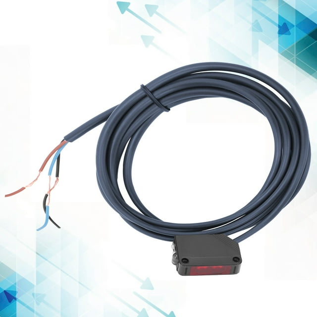 Infrared Sensor with Cable Photoelectric Sensor for Cars Garages Robot Avoidance Assembly Lines Fits E3Z D82 E3Z D81 E3Z D62
