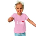thumbnail image 6 of MeetoTime Valentine's Day Kids Short Sleeve T-shirt Summer Casual Round Neck Cotton Tops for Boys Girls, 6 of 6