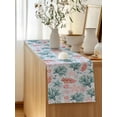 thumbnail image 5 of Table Runner 72 Inches Long for Kitchen Dining, Green Red Coral Dresser Scarf Farmhouse, Dining Table Decorations for Wedding/Parties, Coastal Nautical Summer Beach 16 x 72 In, 5 of 8