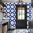 thumbnail image 6 of Peel and Stick Wallpaper Contact Paper Boho French Flower Stamen Wall Mural Geometric Shapes Abstract Self Adhesive and Removable 17.7in x 118in, 6 of 8