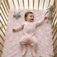 thumbnail image 3 of Plushii Baby Crib Sheets Fitted 4 Pack for Boys & Girls, 52'’ x 28'' Soft Microfiber Toddler Bed Sheets for Standard Crib & Toddler Mattresses (Daisies), 3 of 6