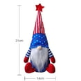 thumbnail image 2 of Wovilon 4Th Of July Patriotic Gnome Decorations, Handmade Mr & Mrs Usa Gnomes Plush Table Ornaments Gift For Independence Day Memorial Day Presidents Day Veterans Day Armed Forces Day, 2 of 6