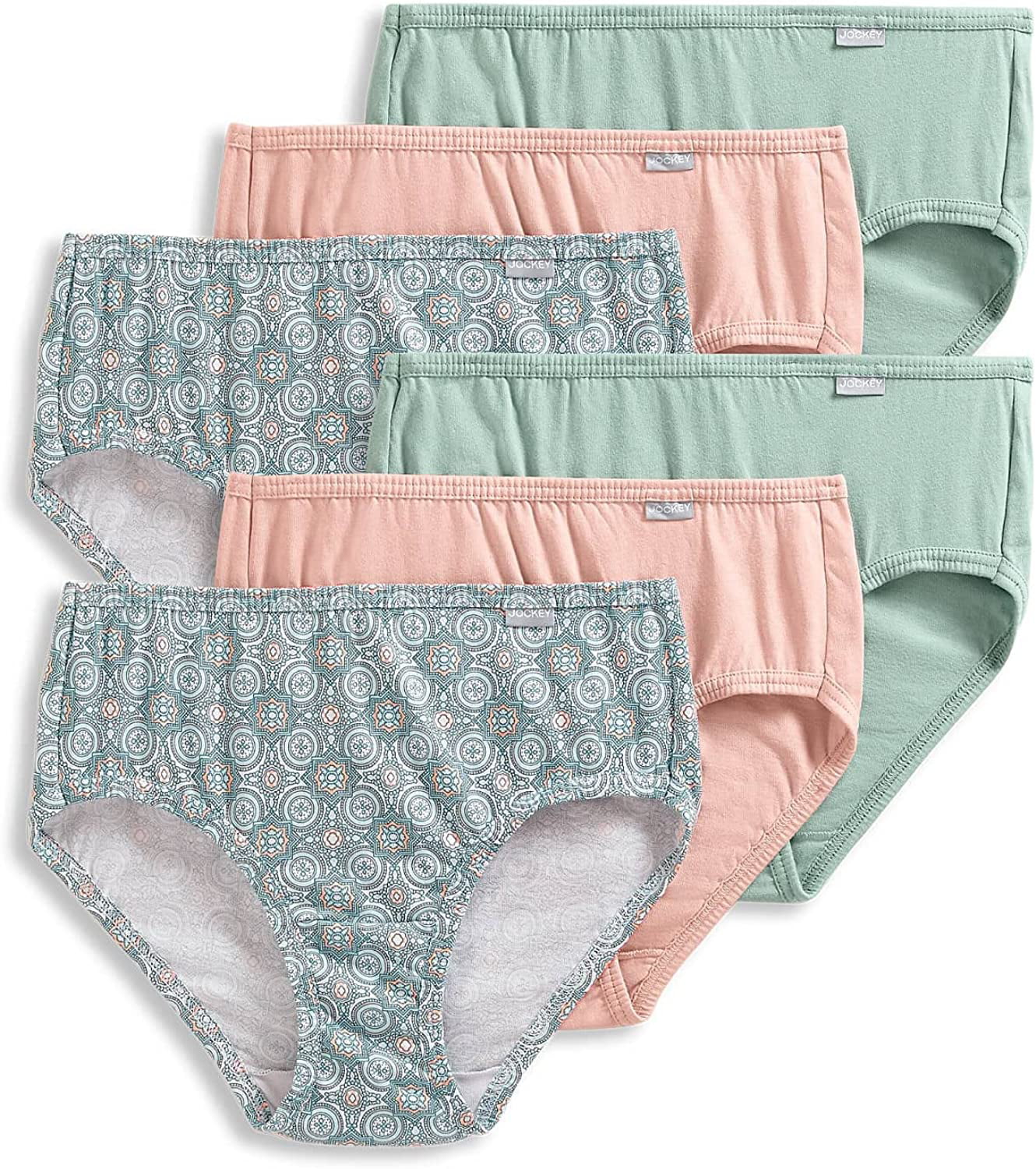 Jockey Women's Underwear Plus Size Elance Hipster - 6 Pack - Walmart.com