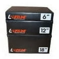 thumbnail image 3 of Lifeline Fitness Foam Pylo Box Set of Three: 6", 12", and 18" inch boxes, 3 of 5