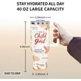 thumbnail image 3 of 40 Oz Christian Tumbler with Handle and Straw Christian Coffee Travel Cup Mug Water Bottle, Religious Gifts for Women Christian Gifts, Christmas Birthday Gifts for Women, Friends, Girl, 3 of 7
