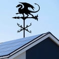 thumbnail image 3 of Weather Vane Farm Bracket Weathervane Farmhouse Durable Scene Dragon, 3 of 8