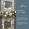 thumbnail image 4 of Elrene Home Fashions Villeroy & Boch Radcliffe Jacquard Table Runner, Festive Holiday Table Decor, 16 Inches x 72 Inches, 4 of 4