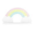 thumbnail image 1 of Estante De Pared De Madera Decorativo Montado En La Pared Estante De Almacenamiento De Arco Iris Para El Hogar Estante De Madera Para Colgar En La Pared Estante De Almacenamiento De Artículos Diversos sonducket HA024932-03, 1 of 6