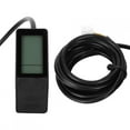 thumbnail image 2 of Conversión de batería de litio para bicicleta, conector de instrumento LCD LCD4, 24V, 36V, 48V, Universal, 2 of 9