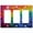 #7. Triple GFI/Rocker, variant on Metal Light Switch Wall Plate Outlet Cover (Printed Image of Abstract Stained Glass Flower - Single Toggle)