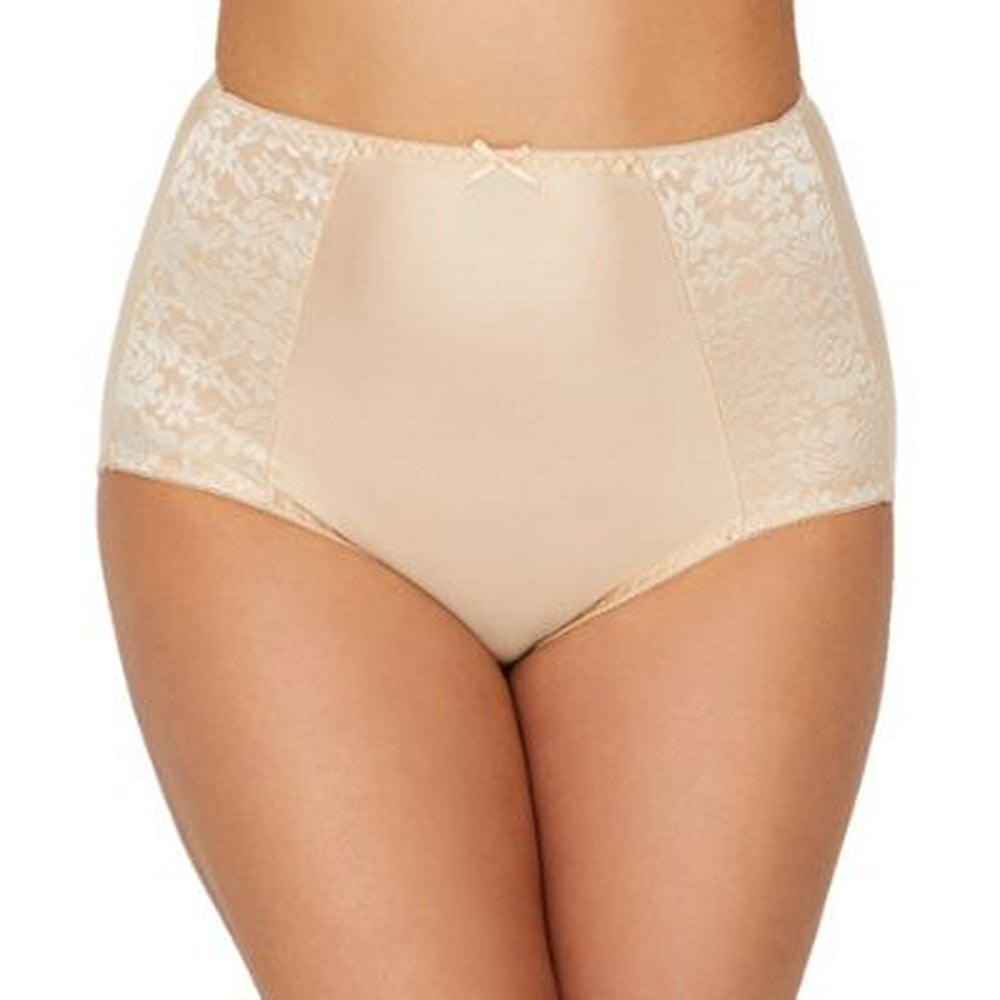 Bali Women's Bali Essentials Double Support Collection Brief Panty
