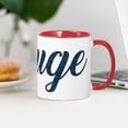 thumbnail image 4 of CafePress - Rouge Pattern - 11 oz Ceramic Mug - Novelty Coffee Tea Cup, 4 of 6