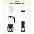 thumbnail image 6 of Suodoka Countertop Blender Food Processor Combo, 4 in 1 Kitchen Electric Blender/Grinder/Chopper,New, 6 of 8