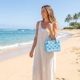 thumbnail image 5 of TRANSLINK Women's EVA Beach Tote Bag 11" Waterproof Small Sand-Resistant Carryall for Pool Vacation Storage Bin Blue, 5 of 8