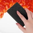 thumbnail image 4 of Unique Bargains 6 Pack Non-Scratch Sponges Kitchen Cleaning Sponges Black 4.3"x2.8"x0.8", 4 of 6