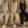 thumbnail image 5 of Salopette Sans Manches pour Femmes, Combinaison Longue, Barboteuse, Pantalon, Pantalon, 5 of 5