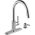 thumbnail image 2 of Trask Single Handle Pull-Down Kitchen Faucet with Soap Dispenser - Chrome, 2 of 2