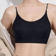 thumbnail image 4 of Xdegoge Women's Seamless Scoop Neck Bra with Adjustable Straps, Wireless Padded Support Soft Stretchy Brassiere for All-Day, 4 of 4