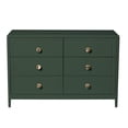 thumbnail image 5 of Little Seeds Briar Kids 6-Drawer Dresser, Bottle Green, 5 of 19