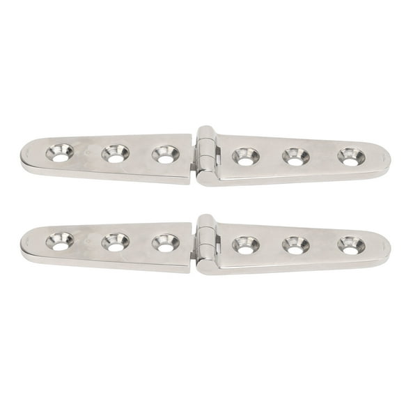 Stainless Steel Strap Hinge,Pair Heavy Duty Strap Heavy Duty Strap Hinges Strap Hinge Sleek Aesthetic