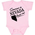 thumbnail image 3 of Inktastic Someone in Nevada Loves Me Boys or Girls Baby Bodysuit, 3 of 5