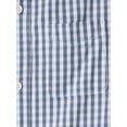 thumbnail image 2 of The Children's Place Boys Short Sleeve Gingham Poplin Button Up Shirt, Sizes XS-XXL, 2 of 3