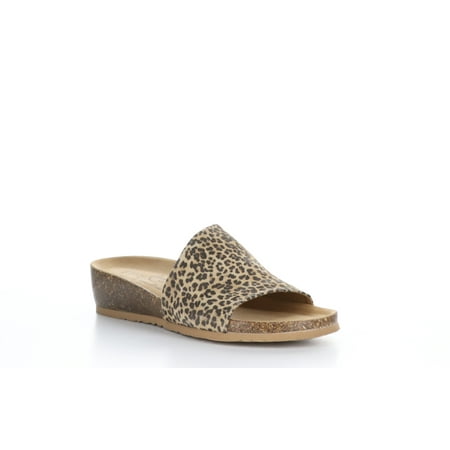 

Bos & Co Womens Lux Slide Sandal Adult Leopard 7/38 M US