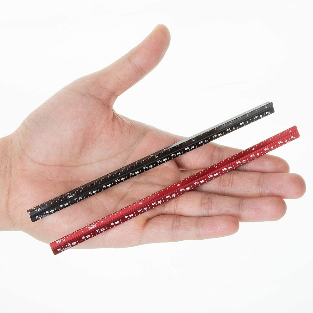 Mr. Pen- Small Scale Ruler, Architectural Scale, 6 Inch Ruler, 2 Pack