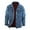 Light Blue, variant on purcolt Men's Classic Denim Jacket with Plaid Lined Lapel Vintage Cowboy Jean Jackets Streetwear with Pockets