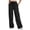 Black-#001, variant on Dweltoz Wide Leg Sweatpants for Women High Waisted Baggy Lounge Pants Soft Trousers with Pockets Elastic Waistband Drawstring Fall Winter Casual Daily Wear,Light Gray M
