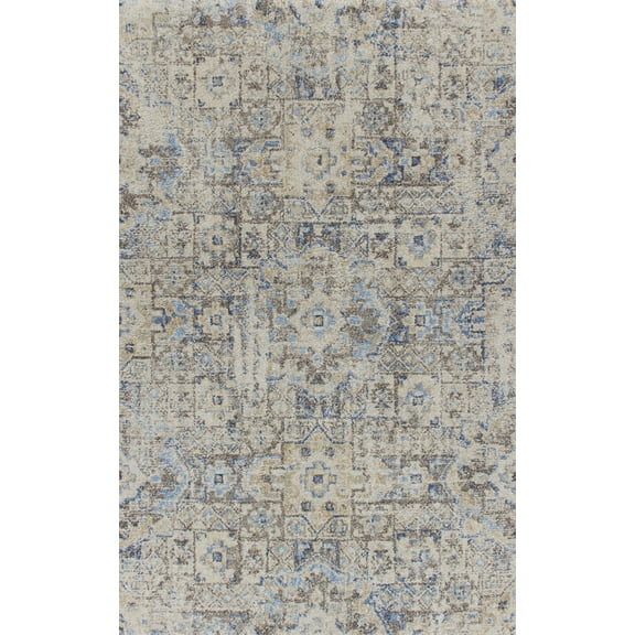 Dalyn Fresca Area Rug FC9 Fc9 Ivory Ivory Vintage Distressed 7' 10" x 10' 7" Rectangle