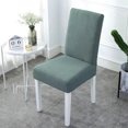 thumbnail image 3 of CAROOTU Housse de Chaise Universelle Extensible Antidérapante Résistante à la Poussière, 3 of 7