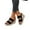Black, variant on Miluxas Womens Espadrille Wedge Sandals Heels Open Toe Platform High Heeled Dress Wedges Shoes