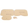 thumbnail image 2 of 3Pcs Acrylic Template Coin Purse DIY HandMade Cartoon Puppy Leather Pattern Wallet Mold Craft, 2 of 14