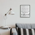 thumbnail image 2 of Stupell Industries Everything I Wanted in a Friend Humorous Sentiment Inspirational Painting Black Framed Art Print Wall Art, 16 x 20, 2 of 7