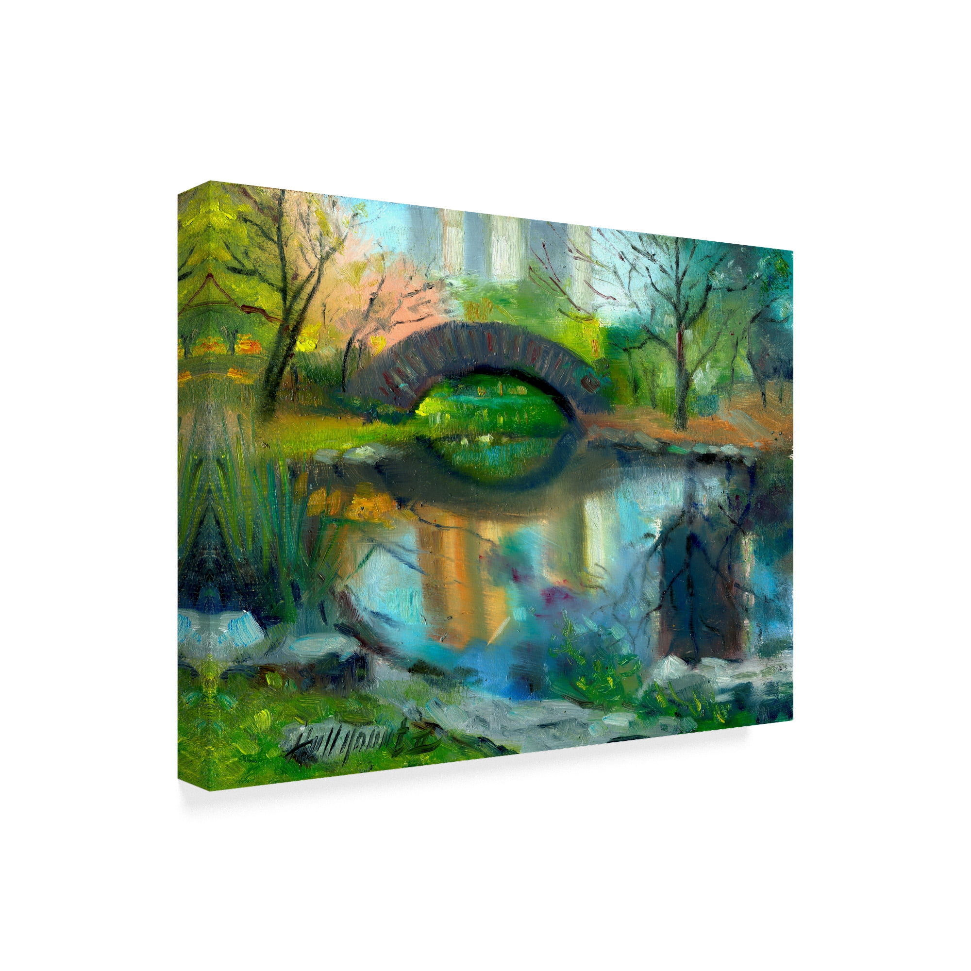 Trademark Fine Art 'Central Park New York City' Canvas Art by Hall Groat Ii