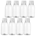 thumbnail image 1 of 8pcs Empty Water Bottles Household Beverage Bottles Reusable Juice Containers With Lids, 1 of 2