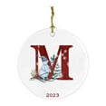 thumbnail image 1 of Today Discount! Rkxzts 2023 New 26 Letter Christmas Snowman Christmas Pendant,Acrylic Car Pendantsaint, 1 of 1