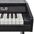 thumbnail image 2 of vidaXL 88-Key Digital Piano with Pedals Black Melamine Board, 2 of 8