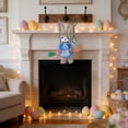 thumbnail image 5 of Honmine Handmade Grass Woven Bunny Ornament, Forest Style Straw Rabbit Swings, Adorable Hanging Decor for Home, Gift Idea, 5 of 7