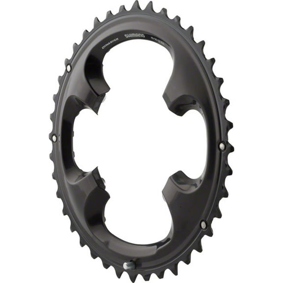 Shimano XT M8000 11-Speed Chainring - Black Tooth Count: 40 Chainring BCD: 96 Shimano Asymmetric