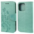 thumbnail image 1 of Étui Portefeuille en Cuir avec Protection pour iPhone 13 6.1 Pouces, 1 of 5