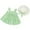 Green, variant on EnJoCho toddler Cute Dress Girls Fly Sleeve Sundress Floral Prints Dress Princess Dress Clothes Little Children Girl Summer Trendy Dress Outfits 6-12 Months