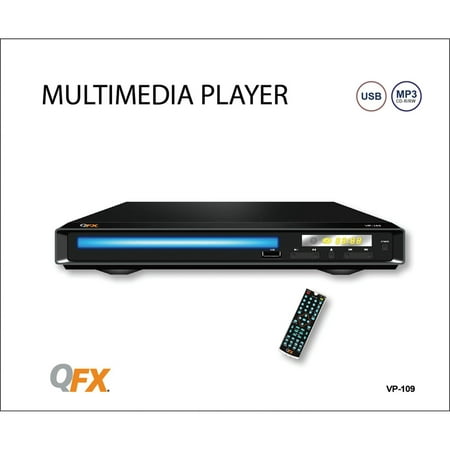 QFX VP-109 Digital Multimedia Player (Best Multimedia Player For Pc)