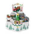 thumbnail image 2 of Decoraciones navideñas, Adorno de pueblo navideño Adorno de pueblo navideño del norte Adorno de pueblo del Polo Norte El mejor de su clase, 2 of 7