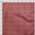 thumbnail image 4 of oneOone Viscose Chiffon Red Fabric Poker Card Craft Projects Decor Fabric Printed by The Yard 42 Inch Wide, 4 of 4