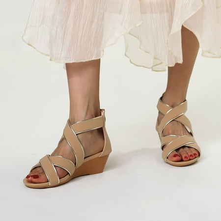 

Vedolay Summer Sandal Women s Clip Toe Ankle Buckle Strap Flats Sandals Casual Dressy Womens Sandals Black 8.5